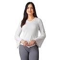 Plus Size Women Top Bell Sleeve 