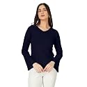 Plus Size Women Top Bell Sleeve 