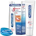 Plus White Teeth Whitening Kit, Tooth Whitening Gel & Mouth Tray (2 oz)