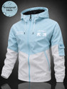 Plus91 Colorblock Men Raincoat