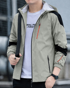 Plus91 Full Sleeve Colorblock Men Jacket