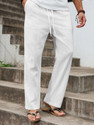 Plus91 Regular Fit Men White Trousers