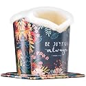 Plush Fluffy Lined Double Eyeglasses Holder Stand Protective Glasses Holder Case Rests Securely on Desk or Nightstand