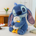 plush joy Disney Stitch Soft Stuffed Plush Animal Toy for Kids and Gift  - 34 cm (Blue)