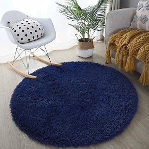 Plush Shag Area Rug for Living Room