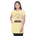 Plush Women39s Long Printed Cotton Round Neck