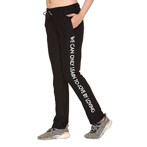 Plush Womens Regular Fit Trackpant Jogger Pyjama