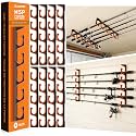 PLUSINNO H5P Fishing Rod Holders for Garage Wall/Ceiling Fishing Rod Holder
