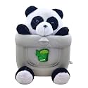 PLUSPOINT Cartoon Panda Cool Eva Backpack for kids Toddlers baby Preschoolers Light weight With Plush Toy Cute Cartoon Bag Perfect for Kids Picnics and Daily Adventures Ideal for Boys and Girls