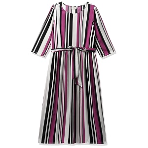 pluss Womens Polyester Classic Maxi Casual Dress