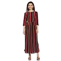 pluss Women39s Polyester Classic Maxi Casual Dress