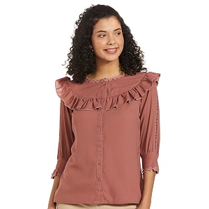 pluss Womens Regular Fit Top