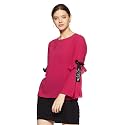 pluss Women39s Regular fit Top LTP3015-FUSHIA_Pink S