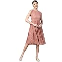 pluss Women Pink Solid Dress LDR8223-ONIONPINK
