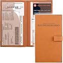 PlusXpres Registration and Insurance Card Holder - Car Organizer - Orange