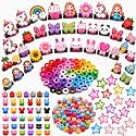 Plutify (190) | Navratri Gifts for Kanya Kanjak | Pcs hair accessories for kids girls | kids Baby Girl Hair Accessories Combo for Kids & Toddlers – 120 Soft Elastic Hair Bands, 10 Cartoon Clips, 20 Mini Claw Clips, 30 Hai