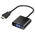 HDMI to VGA Converter Adapter Cable (Black)