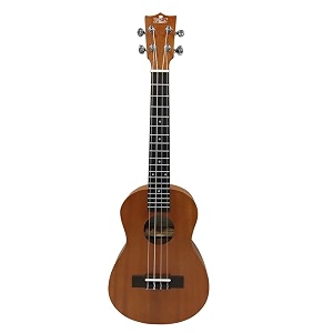 pluto uk-26 inch natural mahogany tenor ukulele - rosewood fretboard