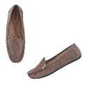 Pluxh Women Classic Ballet Flats Suede-Textured