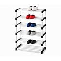 PLX Store 6 Tier Plastic Shoe Rack