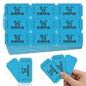 PM Company 1000 Raffle Tickets Single Drink Tickets (Blue)