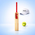 PMG MPF Wooden Bat Bat Ball