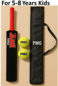 PMG Plastic Cricket Bat with Bag