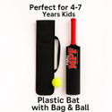 PMG Plastic Cricket Bat with Bag 