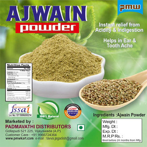 PMW Ajwain Powder - VAMU -100G KL