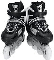 PN-AUK High quality Skating Shoe have different size and with PU LED wheel In-line Adults Size  6 UK - 9 UK (Adjustable, Beginner, Black)