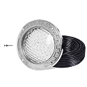 PN01 LED Inground Pool Lighting System 120V AC 10 Inch 40W, 6500K Cool White, 100 Feet Cord