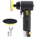 Pneumatic Grinding Machine, Pneumatic Polisher with Double Rotation Grinding, Air Sander for Waxing and Polishing, Alloy Pneumatic Air Tools with Adjustable Speed, 2/3 Inch Grindin