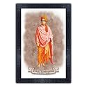 pnf Swami Vivekananda painting art Wood Frames with Acrylic Sheet (Glass) p-159-(10 * 14inch,Multicolour,Synthetic)
