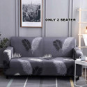 PNKJENT Polyester 2 Seater Sofa Floral Cover