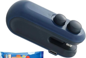 pnr portable mini sealing machine rechargeable14 hand held heat sealer 95 mm