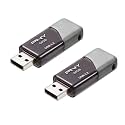 PNY 64GB Elite Turbo Attaché 3 USB 3.2 Flash Drive 2-Pack​