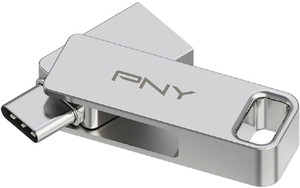 pny duo link type c 32 gb otg drive compatible with mobile usb 32 metal case