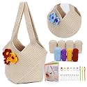 Pnytty Beginner Crochet Kit for Adults, Shoulder Bag Crochet Starter Kit