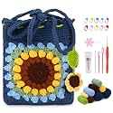 Pnytty Crochet Kit for Beginners, Crochet Starter Kit for Bag DIY Making