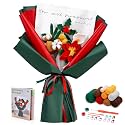Pnytty Crochet Kit for Beginner Adults, Flower Bouquet Crochet Starter Kit