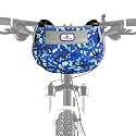 Po Campo Kids Bicycle Basket – Whoosh Bike Basket – Front Frame Handlebar Bag – Waterproof Fabric Bike Basket for Boys, Girls, Toddlers Bike or Scooter