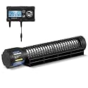 Poafamx Aquarium Chiller, DC12V Aquarium Cooling Fan with 3-Speed Adjustable Controller, Cross-Flow Fish Tank Cooler for Axolotl, Automatic Temperature Control Aquarium Cooler (4W)