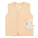 POBIDOBY Baby Vest for Girls & Boys, Purcotton Toddler Reversible Vest for Spring & Autumn
