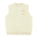 POBIDOBY High Thick Baby Vest for Girls&amp;Boys, Button Down Purcotton Toddler Cardigan Girl&amp;Boys for Spring&amp;Fall&amp;Winter