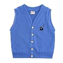 POBIDOBY Thick Baby Vest for Girls&amp;Boys, Purcotton Toddler Cardigan Girl&amp;Boys for Spring&amp;Fall&amp;Winter