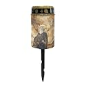 Poceacles Solar Lights Outdoor Waterproof LED Flameless Candle Cemetery Solar Decorative Lights Walkway Lights Landscape Lighting for Memorial Day Decor, Eagle Marble