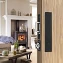 Pocket Door Lock with Key Hidden Edge Pull for Sliding Doors