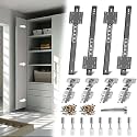 Pocket Door Slide Kit, Cabinet Door Hardware for Insert Doors