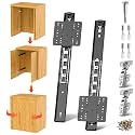 Pocket Door Slide Kit, Cabinet Door Hardware for Insert Doors