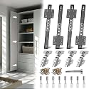 Pocket Door Slide Kit, Cabinet Door Hardware for Insert Doors